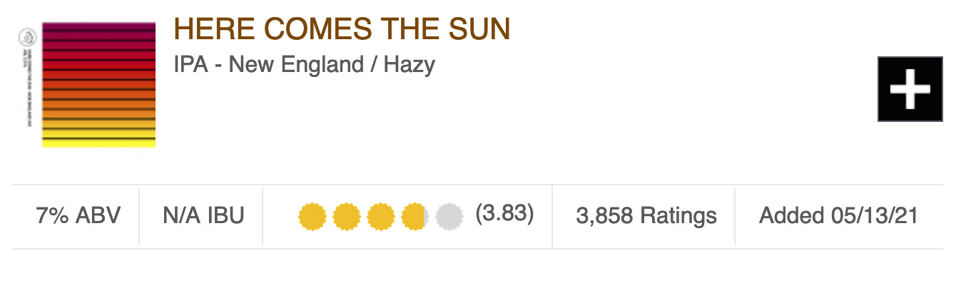 AKIA Brygghus - Here comes the sun - IPA